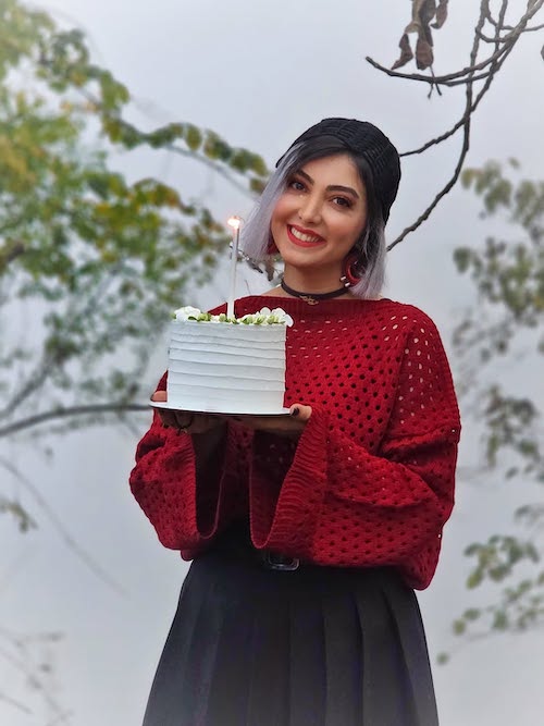 استایل تولدی زیبا کرمعلی