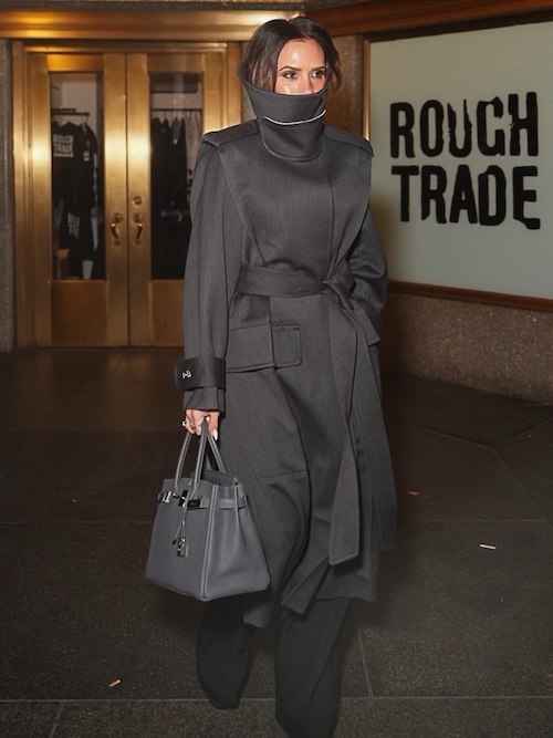 استایل طوسی ویکتوریا بکهام