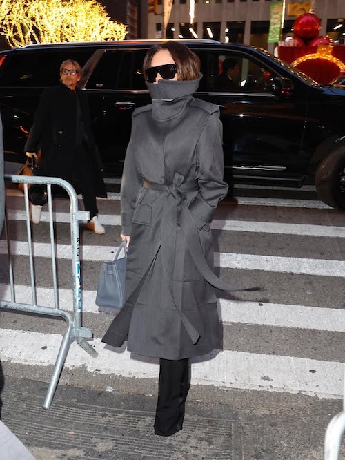 استایل طوسی ویکتوریا بکهام