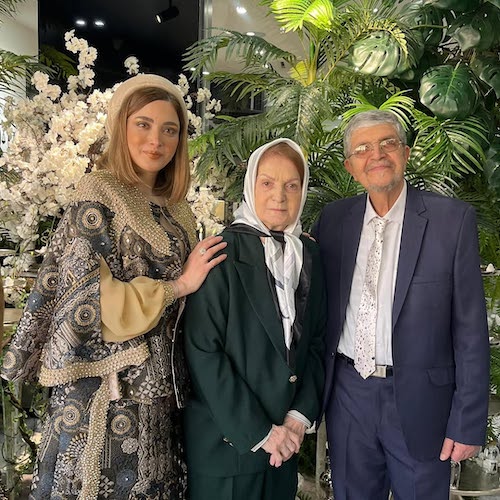 استایل مجلسی بهنوش طباطبایی