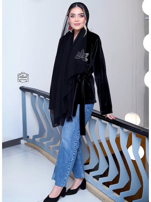 کت مخمل عارفه معماریان