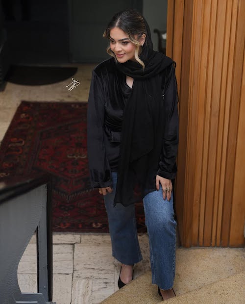 کت مخمل عارفه معماریان