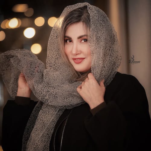 شال پلنگی سمیرا حسینی