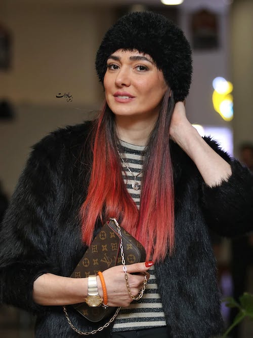 موهای قرمز مینا وحید