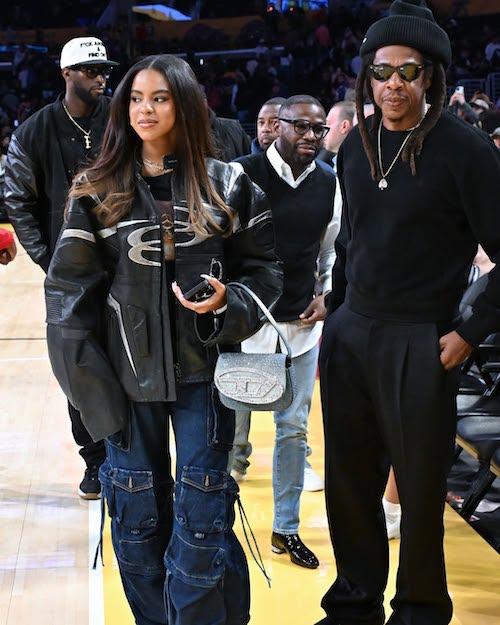 شباهت زیاد بیانسه و دخترش