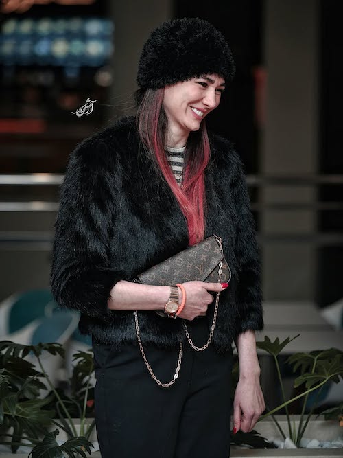 موهای قرمز مینا وحید