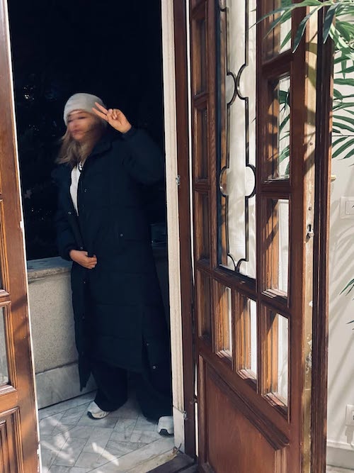 کلاه روسی محیا دهقانی