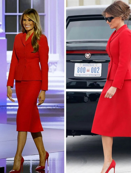 ملانیا ترامپ و کتهای دیور