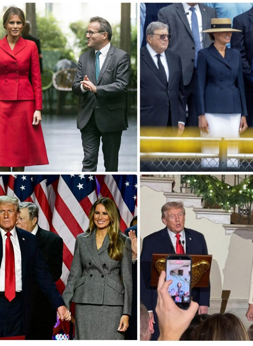 ملانیا ترامپ و کتهای دیور