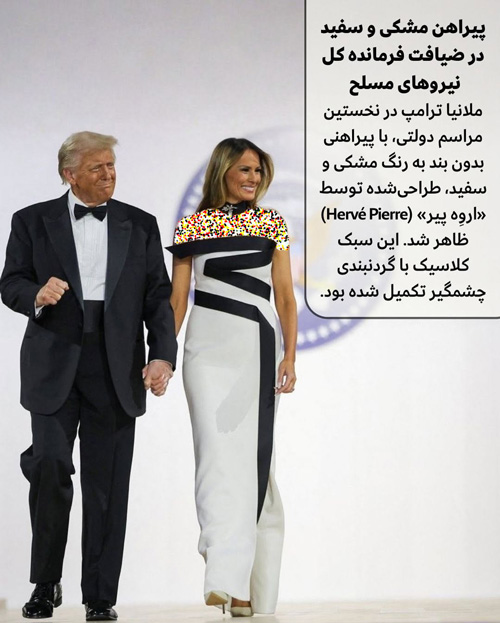 استایل‌های ماندگار ملانیا ترامپ در سال ۲۰۲۵