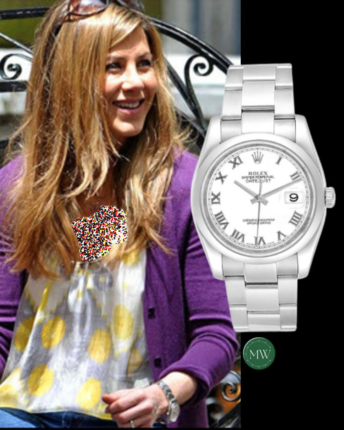 کلکسیون ساعت‌های جنیفر انیستون