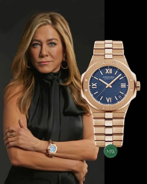 کلکسیون ساعت‌های جنیفر انیستون