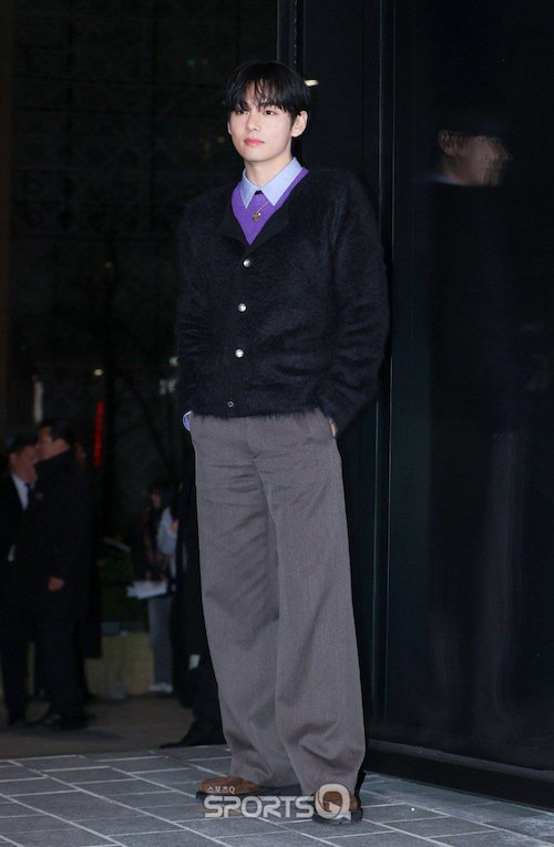 کیم تهیونگ در ایونت سلین