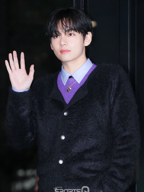 کیم تهیونگ در ایونت سلین