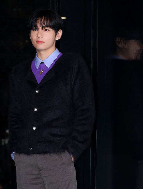 کیم تهیونگ در ایونت سلین