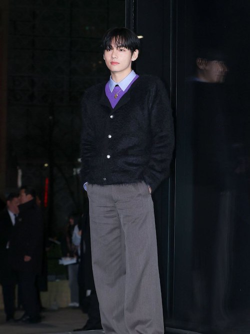 کیم تهیونگ در ایونت سلین