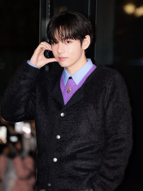 کیم تهیونگ در ایونت سلین