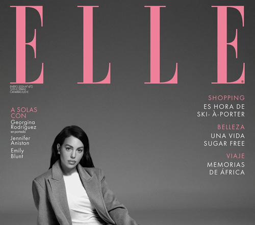 جورجینا روی جلد مجله ووگ