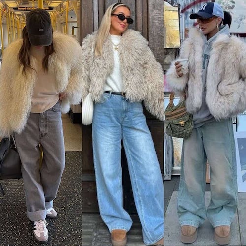 استایل کردن کت خزدار