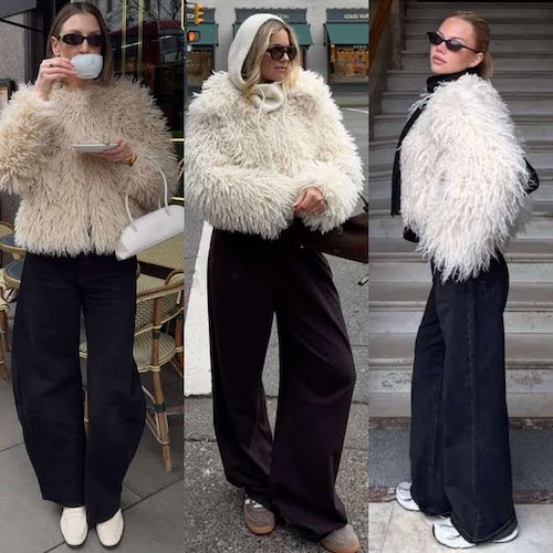 استایل کردن کت خزدار