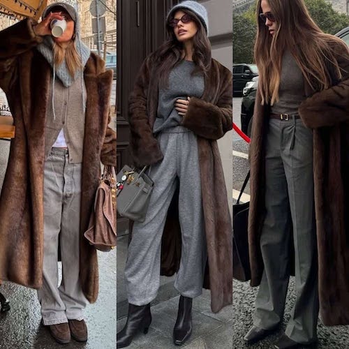 استایل کردن کت خزدار