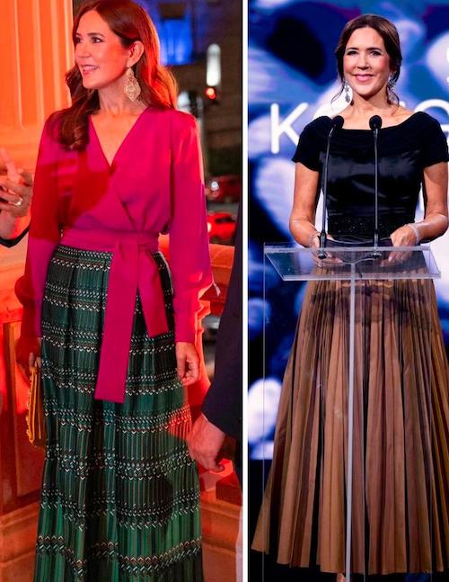 بلوز و دامن‌های ملکه مری دانمارک