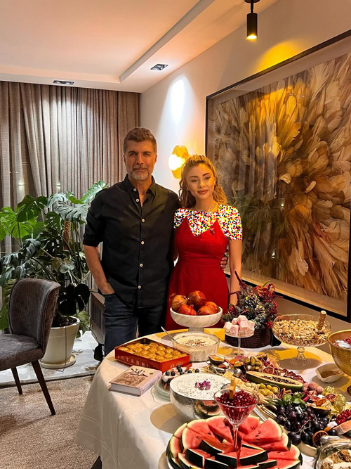 یلدا در خانه یک ستاره ترک