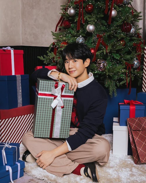 استایل کریسمسی جونگ هه‌این