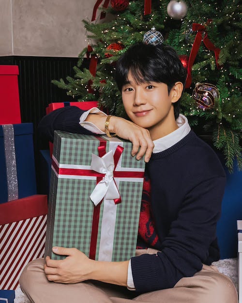 استایل کریسمسی جونگ هه‌این