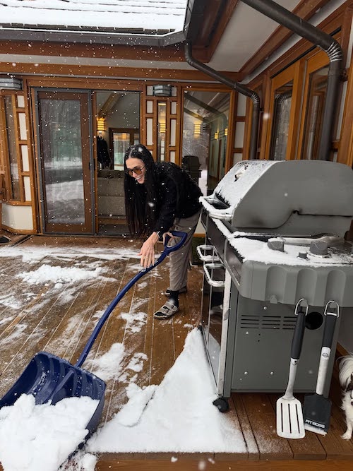 استایل ساده دمی مور