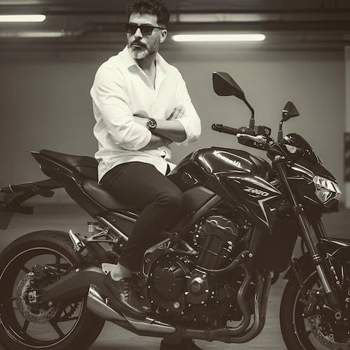 استایل موتورسواری مجید واشقانی