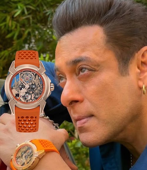 کلکسیون ساعت‌های سلمان خان