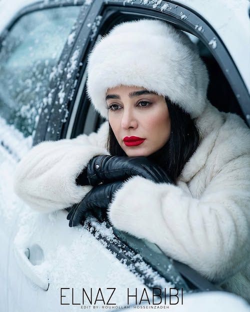 استایل برفبازی بازیگران ایرانی