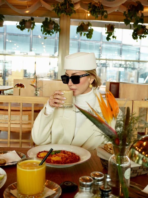 کلاه پیل‌باکس مینا مختاری