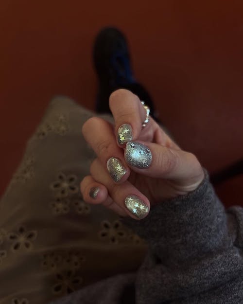 ناخن‌های درخشان زمستان