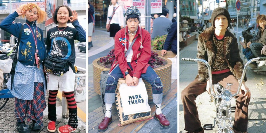 استایل خیابانی ژاپن در دهه ۲۰۰۰، ظاهری که ترکیبی از خلاقیت و جسارت بود!