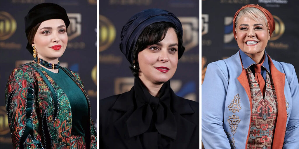 تحولی بزرگ در استایل بازیگران؛ وقتی شال و روسری جای خود را به سربند و کلاه می‌دهند!