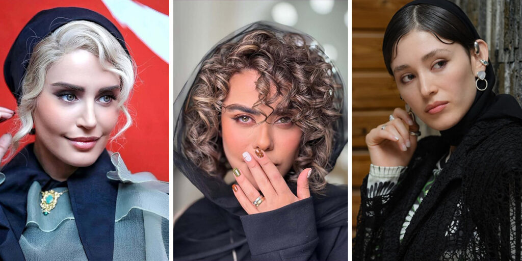 از سایه‌های متالیک تا رژگونه‌های پررنگ؛ ترندهای میکاپ که در آرایش بازیگران ایرانی دیده شدند!