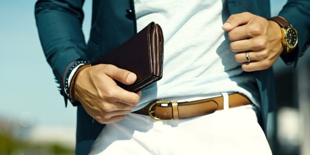 ست هدیه چرم مردانه