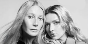 اپل مارتین پیراهن مادرش را بعد از ۳۰ سال پوشید و جذابیتش را به رخ کشید