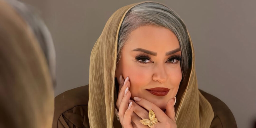 قرمز مثل هندوانه شب یلدا؛ استایل جدید نعیمه نظام‌دوست جلب توجه کرد