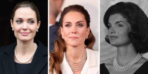 ۱۰ زن مشهور که مروارید را به عنوان بیانیه‌ای از قدرت و جذابیت استفاده کرده‌اند!