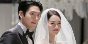 جزئیات استایل شین مین‌آ در روز عروسی؛ جواهرات لوکس و میکاپ شیک بازیگر محبوب