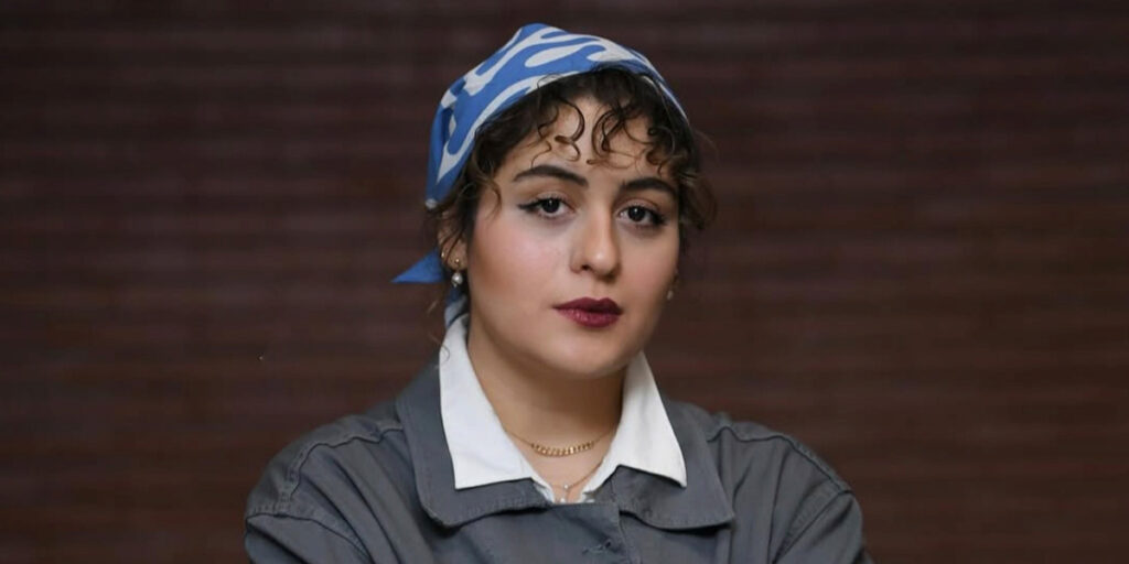 بلوز سبز فاطیما بهارمست