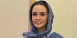 آرایش جذاب بازیگر ایرانی جلب توجه کرد؛ فرفری مویِ غزل سازِ شدی خانم فولادوند!