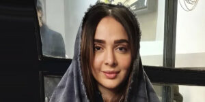 یاسمین خانوم سریال «لحظه گرگ و میش» با لباس توری‌اش چشم‌ها را خیره کرد