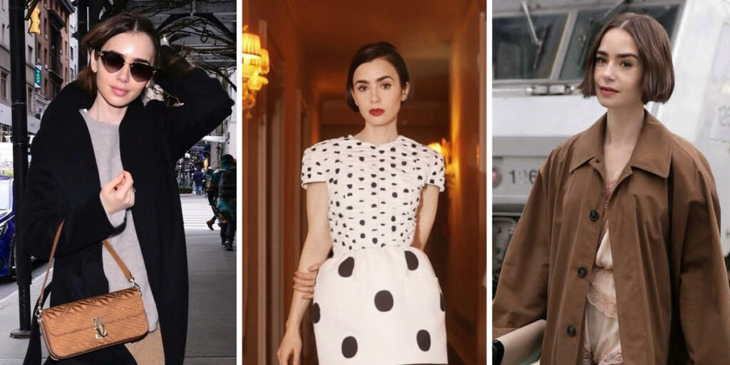 لیلی کالینز کاملا تبدیل به امیلی کوپر شده! رنگ‌ و طرح‌ها به استایل شخصی‌اش رسیده‌اند