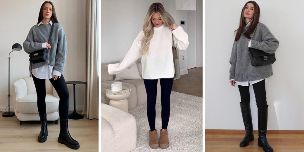 استایل‌های زمستانی را با لگینگ کامل کنید! هم کاربردی هم خاص و جسورانه