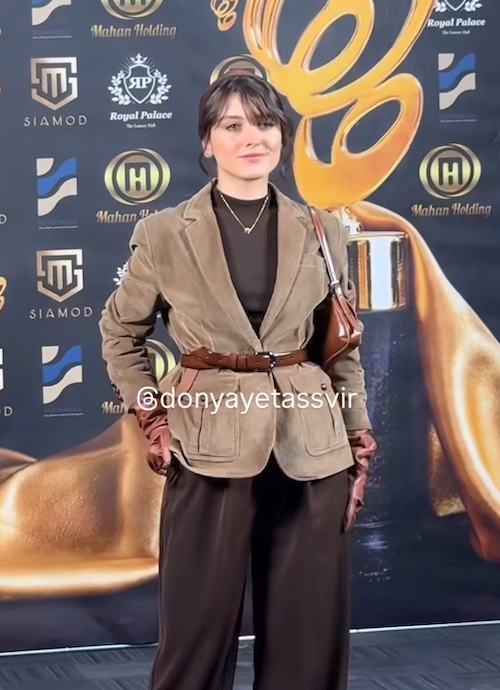 فاطمه مسعودی‌فر در جشن حافظ ۱۴۰۴