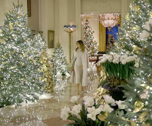 استایل‌های ملانیا ترامپ در کریسمس